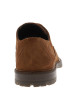 Thumbnail Derbies en cuir naturelles avec un talon plat et munies de lacets - Image 4
