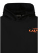 Thumbnail Sweat en coton noir uni avec une coupe droite et un col à capuche - Image 3