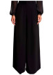 Thumbnail Pantalon noir uni avec une coupe large muni d'un zip et d'une agrafe - Image 4