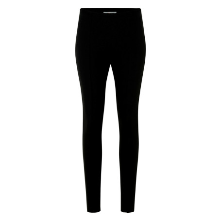 Legging noir uni avec une coupe slim et une...