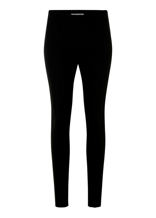 Legging noir uni avec une coupe slim et une...
