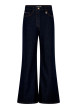 Thumbnail Jean en coton indigo avec une coupe bootcut muni d'un zip et d'un bouton