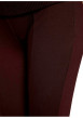 Thumbnail Pantalon chocolat uni avec une coupe slim muni d'une taille élastiquée - Image 6