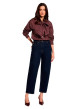 Thumbnail Jean en coton brut avec une coupe droite muni d'un zip et d'un bouton - Image 2