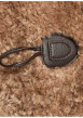 Thumbnail Blouson taupe uni sans manche avec une coupe droite et un col rond - Image 6