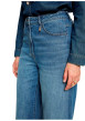 Thumbnail Jean en coton stone avec une coupe flare muni d'un zip et d'un bouton - Image 5