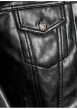Thumbnail Blouson noir uniavec une coupe droite et des manches longues - Image 6