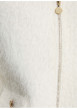 Thumbnail Blouson écru uni avec une coupe droite et des manches longues - Image 6