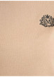 Thumbnail Pull beige uni avec une coupe droite et des manches longues - Image 6