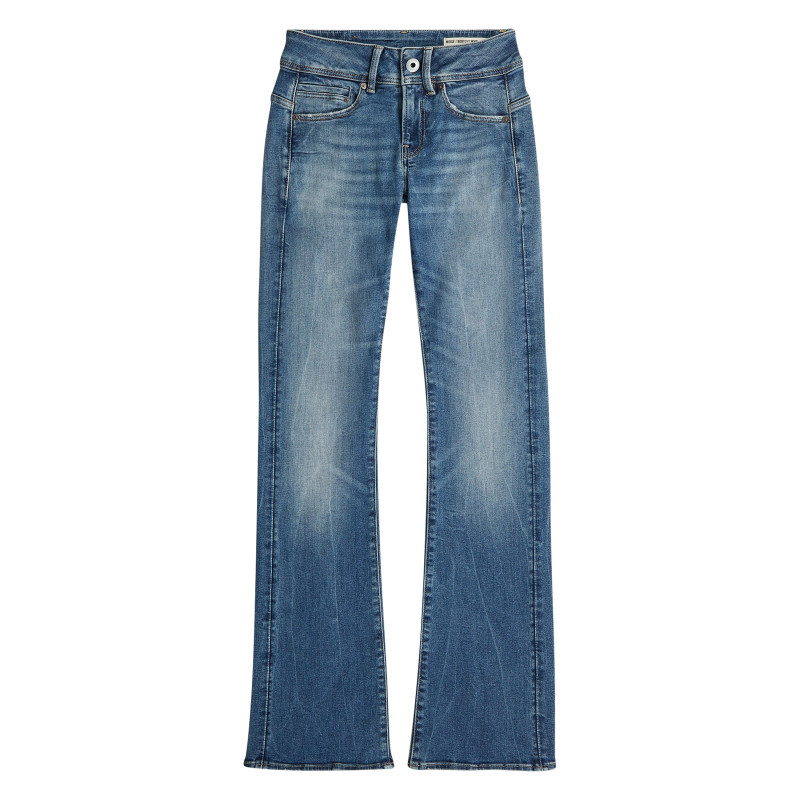 G-star - Jean En Coton Stone à Coupe Bootcut Pourvu De Multiples Poches - Bleu Foncé