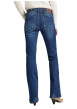 Thumbnail Jean en coton indigo à coupe bootcut pourvu de multiples poches - Image 3