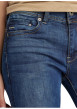 Thumbnail Jean en coton indigo à coupe droite pourvu de multiples poches - Image 4