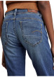 Thumbnail Jean en coton indigo à coupe droite pourvu de multiples poches - Image 5