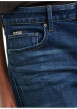Thumbnail Jean en coton indigo à coupe droite pourvu de multiples poches - Image 5