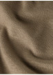 Thumbnail Pull taupe col montant pourvu d'une coupe droite et de manches longues - Image 2