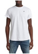 Thumbnail T-shirt en coton biologique blanc à coupe droite pourvu de manches courtes - Image 2