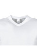 Thumbnail T-Shirt blanc col v-col v - Image 2