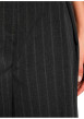 Thumbnail Short chino gris à rayures avec une coupe large muni d'un zip et d'une agrafe - Image 6