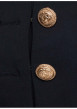 Thumbnail Blazer marine uni avec une coupe ajustée et des manches longues - Image 6