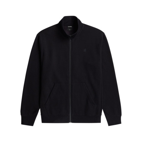 Sweat noir pourvu d'une coupe droite et du logo...