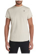 Thumbnail T-shirt en coton biologique écru à coupe droite pourvu de manches courtes - Image 2