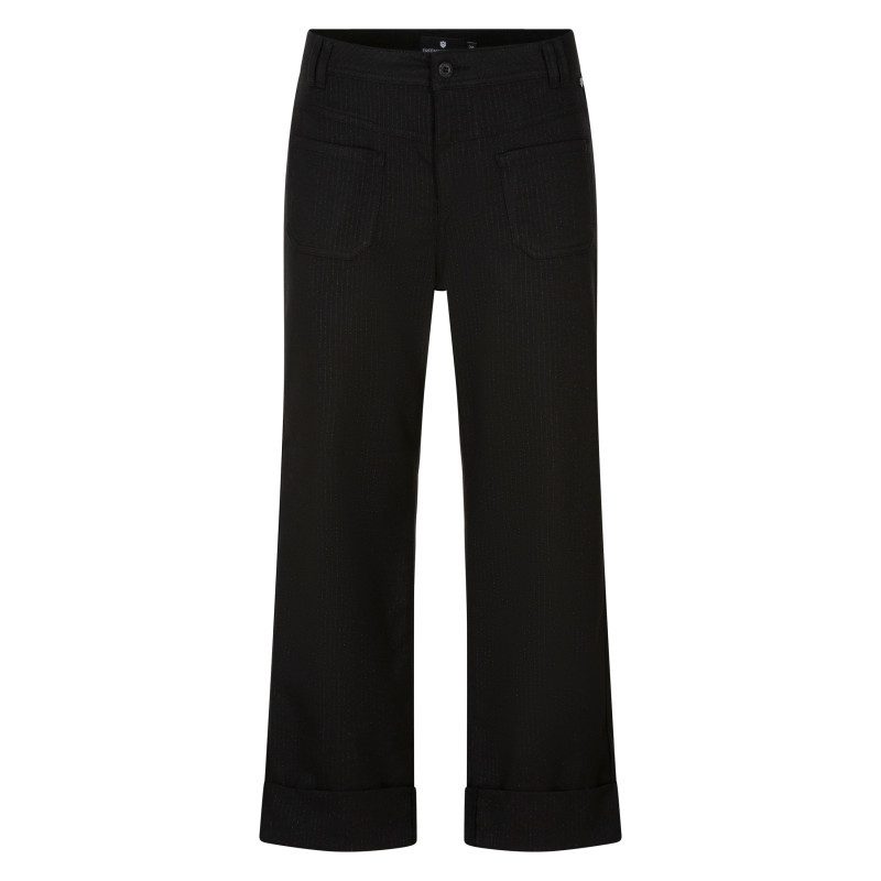 Freeman - Pantalon Noir à Coupe Ample Avec 4 Poches Plaquées Et Logo Noir - Noir