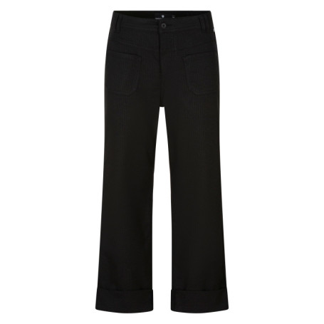 Pantalon noir à coupe ample avec 4 poches...
