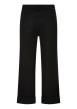 Thumbnail Pantalon noir à coupe ample avec 4 poches plaquées et logo noir - Image 2