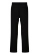 Thumbnail Pantalon chino noir à coupe droite doté d'une fermeture zippée avec 1 bouton - Image 2