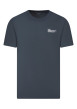 Thumbnail T-shirt en coton gris uni avec une coupe droite et des manches courtes