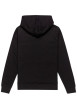 Thumbnail Sweat en coton mélangé noir à coupe droite pourvu de manches longues - Image 2