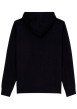 Thumbnail Sweat zippé en coton mélangé noir à coupe droite pourvu de manches longues - Image 2