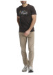 Thumbnail T-shirt en coton chocolat avec un imprimé de voiture et une moto - Image 2