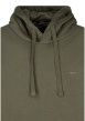 Thumbnail Sweat à capuche kaki avec une coupe droite et un logo en relief - Image 3