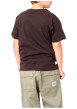 Thumbnail T-shirt en coton marron avec un ours imprimé et des manches courtes - Image 2