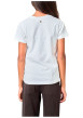 Thumbnail T-shirt manches courtes en coton blanc à imprimé léopard avec un col rond - Image 2