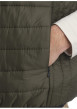 Thumbnail Doudoune sans manches kaki munie d'une coupe droite et d'un col semi-montant - Image 5