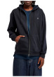 Thumbnail Sweat zippé noir pourvu d'une coupe droite et de manches longues - Image 4