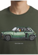 Thumbnail T-shirt en coton kaki imprimé voiture R5 avec une coupe droite et un col rond - Image 5
