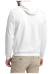 Thumbnail Sweat en coton mélangé blanc avec le logo imprimé dotée d'une coupe droite - Image 3