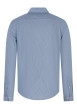 Thumbnail Chemise en coton ciel à rayures avec une coupe droite et un col boutonné - Image 2