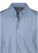 Thumbnail Chemise en coton ciel à rayures avec une coupe droite et un col boutonné - Image 3