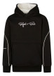 Thumbnail Sweat noir et blanc muni d'une coupe droite et de manches longues