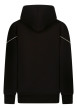 Thumbnail Sweat noir et blanc muni d'une coupe droite et de manches longues - Image 2