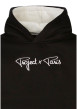 Thumbnail Sweat noir et blanc muni d'une coupe droite et de manches longues - Image 3