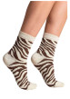 Thumbnail Lot de 3 paires de chaussettes hautes en coton mélangé multicolores à paillettes