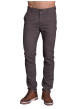 Thumbnail Pantalon chino taupe uni à coupe slim fit et taille intermédiaire