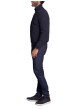 Thumbnail Blouson nuit uni avec une coupe droite à col montant et une fermeture zippée - Image 2