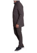 Thumbnail Parka gris uni avec une coupe droite et une fermeture zippée - Image 2