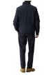 Thumbnail Blouson marine à coupe ajustée pourvu d'un col montant zippé - Image 4